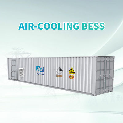 KonJa Air Cooling ESS 40FT 2.58MWh 768Vdc Bateria de ciclo profundo Sistema de armazenamento de energia Bateria de recipiente 400Vac