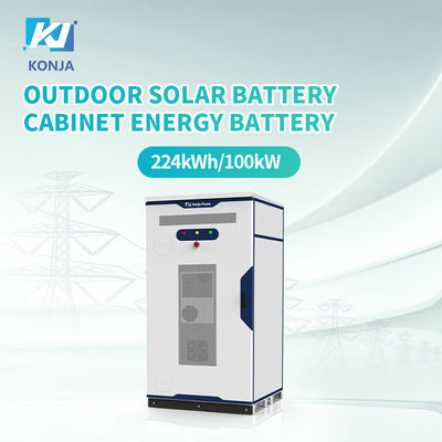 Bom preço. DC 716V 224KWH Armário de baterias solares ao ar livre Armário de armazenamento de baterias de energia 5 anos de garantia on-line