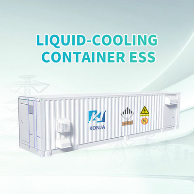 Bom preço. Sistema de armazenamento de energia de recipiente de resfriamento líquido 40HC KonJa 7.53Mwh 1000V armazenamento de bateria em recipiente on-line