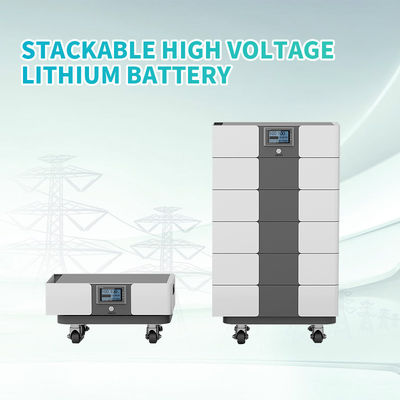 Bom preço. KonJa Power 48V 96V 144V 192V 240V 288V 100Ah Home LifePO4 Bateria solar empilhável com controle de tela on-line