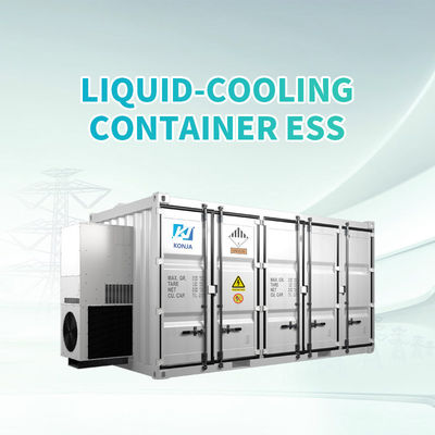 Bom preço. KonJa Refrigeração a líquido 3,72MWh Container Sistema de armazenamento de energia grau A Bateria Container de armazenamento de energia 860V on-line
