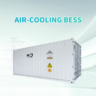 Bom preço. Sistema de refrigeração por ar 20FT 1MWh Sistema de armazenamento de energia por bateria 400Vac BESS em recipiente on-line