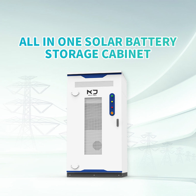 Armário de armazenamento de bateria solar tudo-em-um 200kWh 100kW Sistema de armazenamento de bateria externo